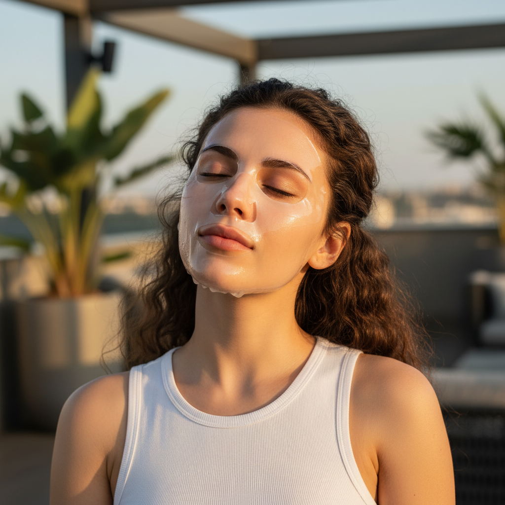 Aqua Hydration Mask – Mint Linen