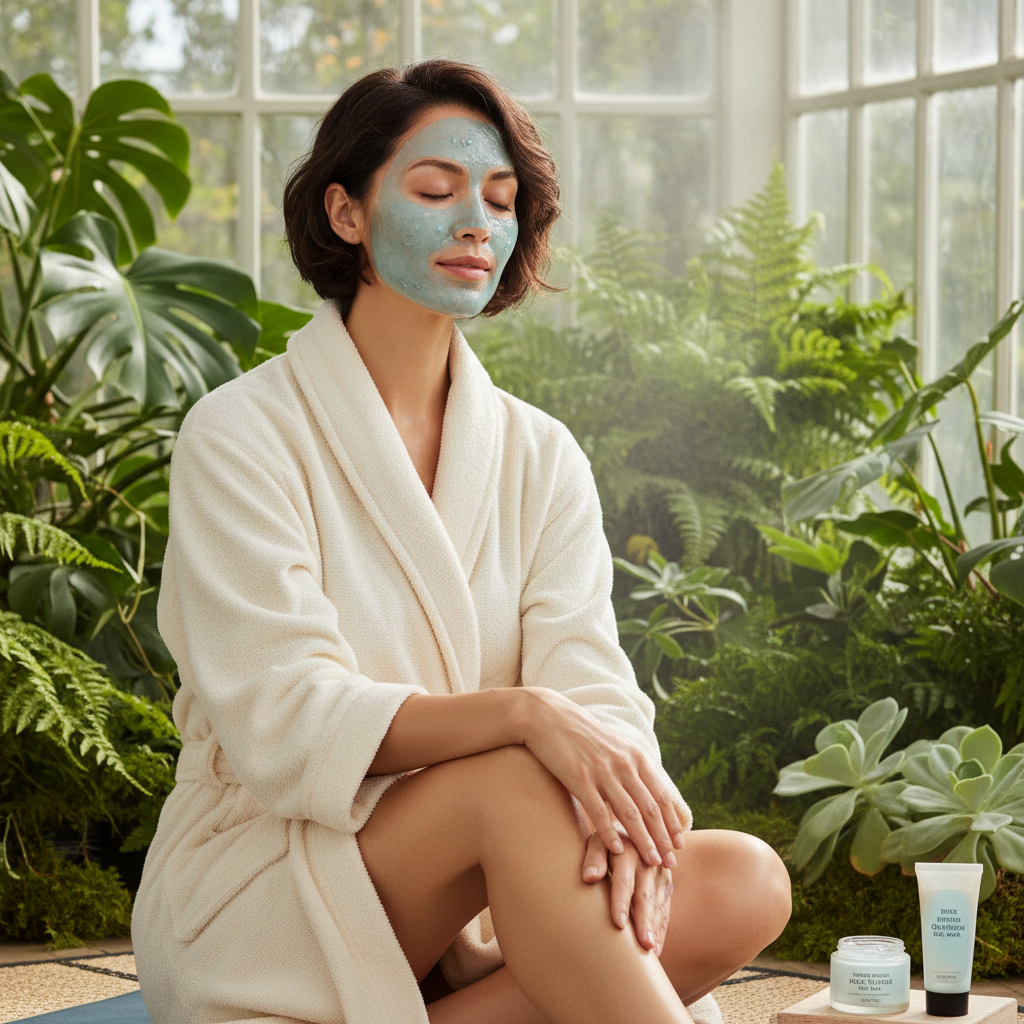 Thirst Quench Gel Mask – Travertine Duo
