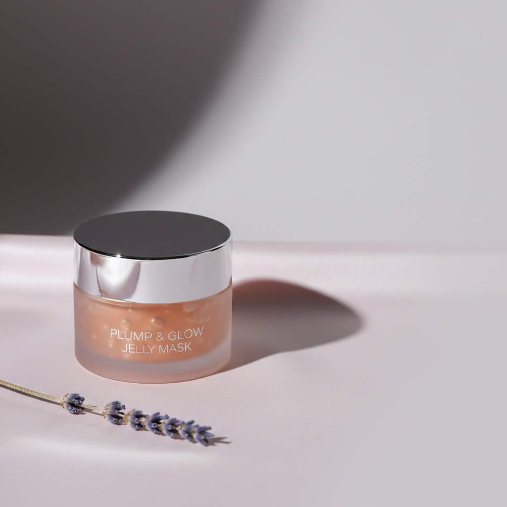 Plump & Glow Jelly Mask – Silver Lavender